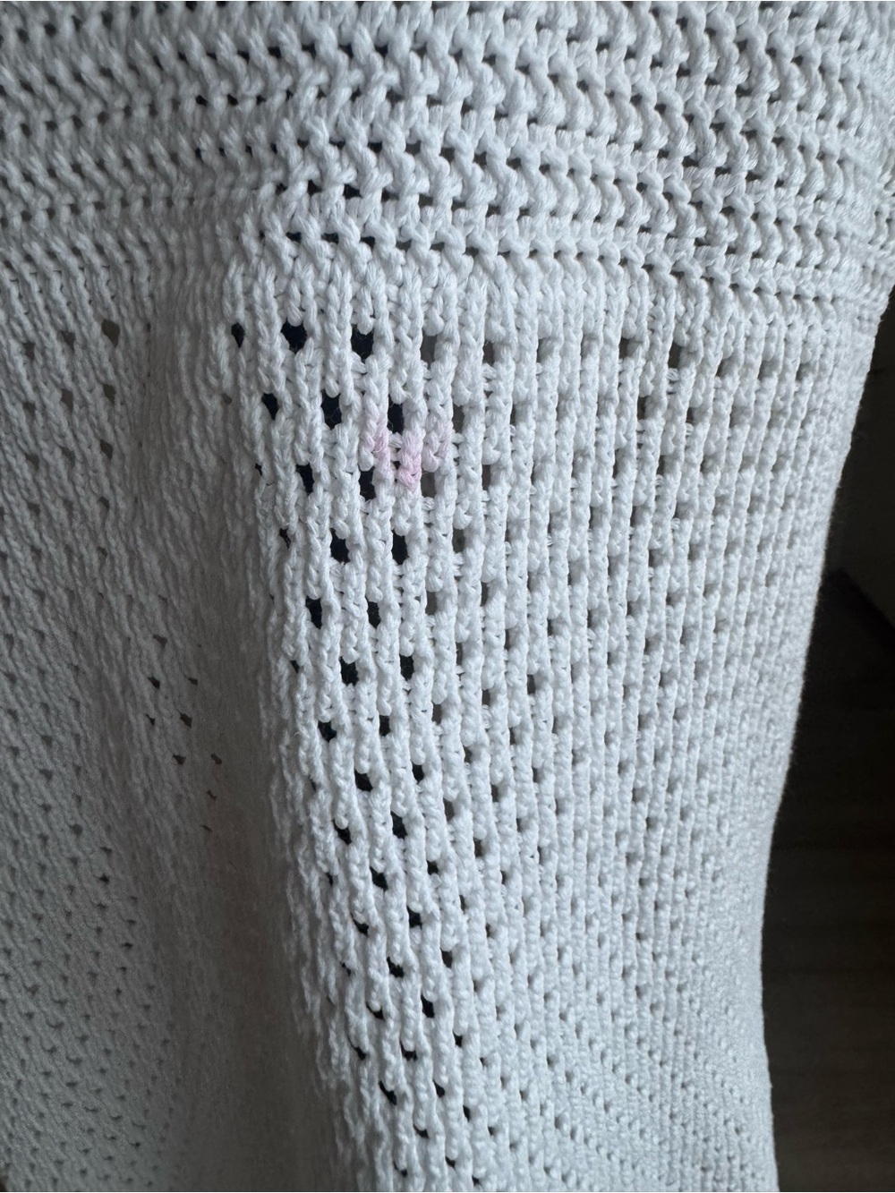 Wilfred White Crochet Knit Swim Coverup Dress - Picture 5 of 6
